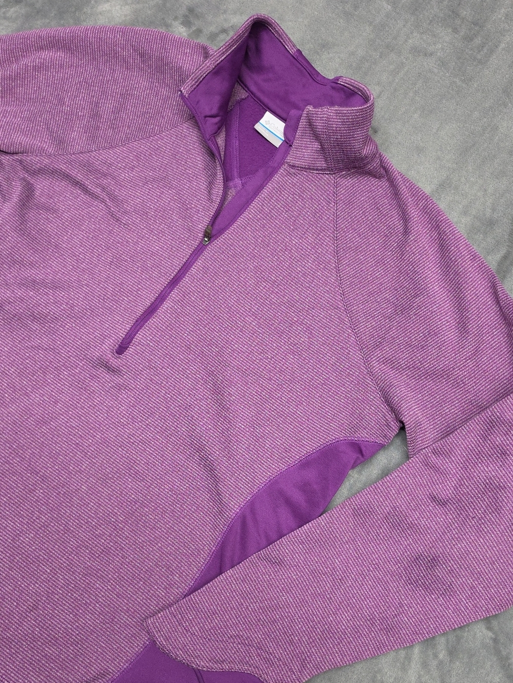 Columbia Women's Purple Quarter-Zip Pullover